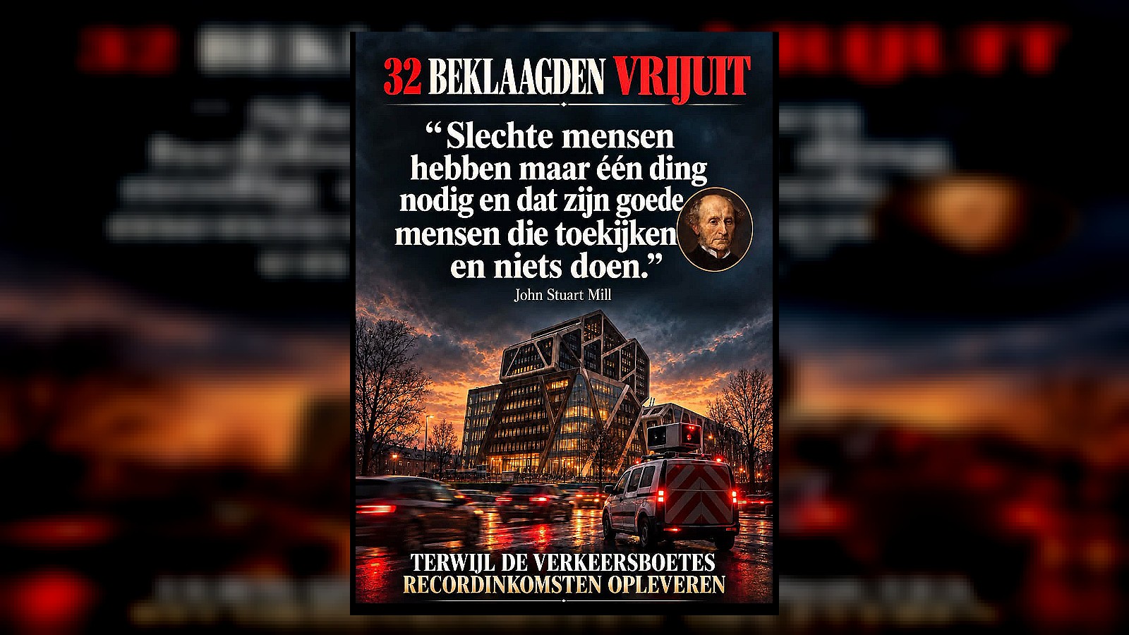 32 beklaagden in drugsproces vrijuit, terwijl burgers recordverkeersboetes betalen