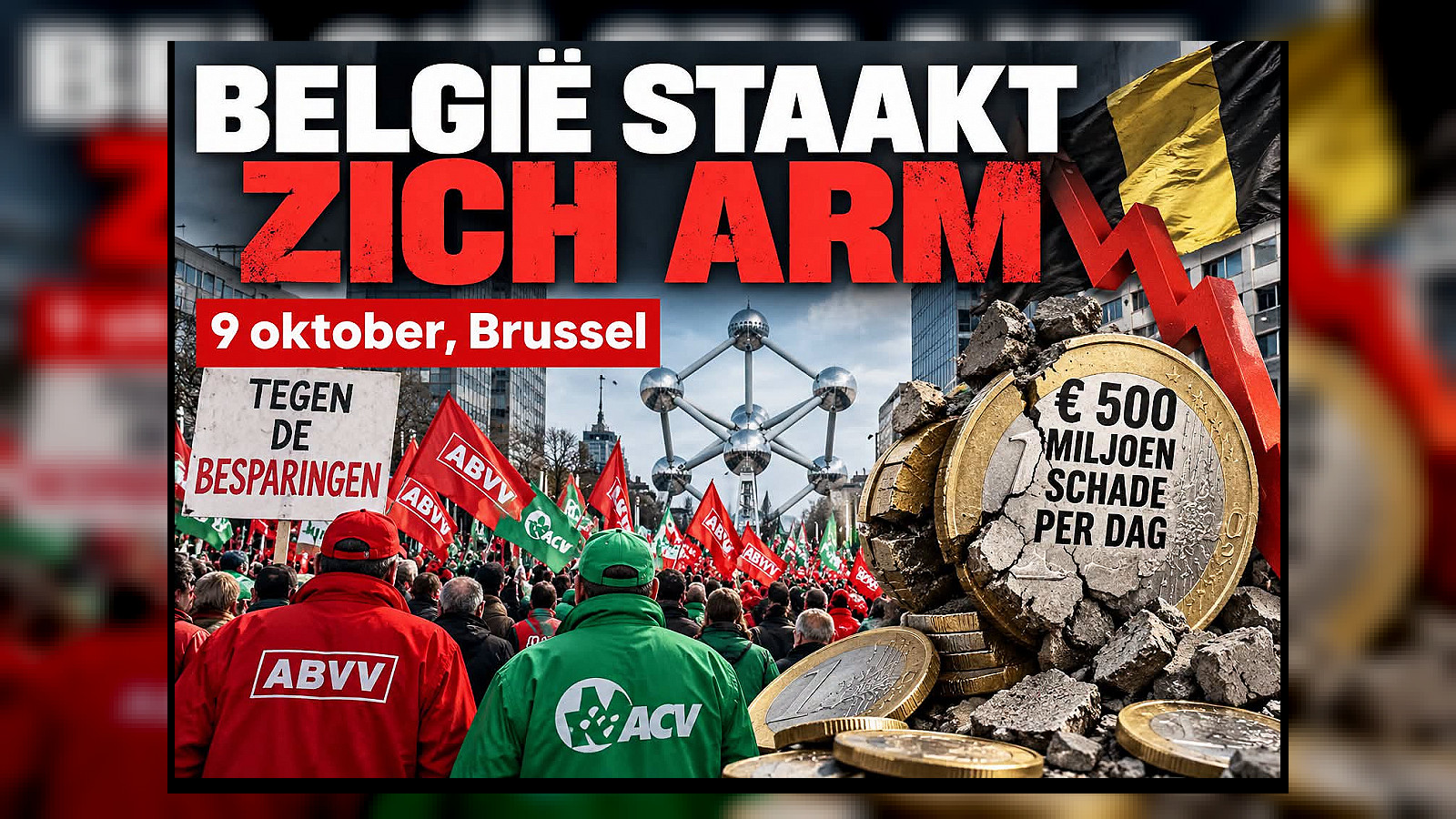 België stak 500 miljoen euro per dag: waarom de protesten de economie breken
