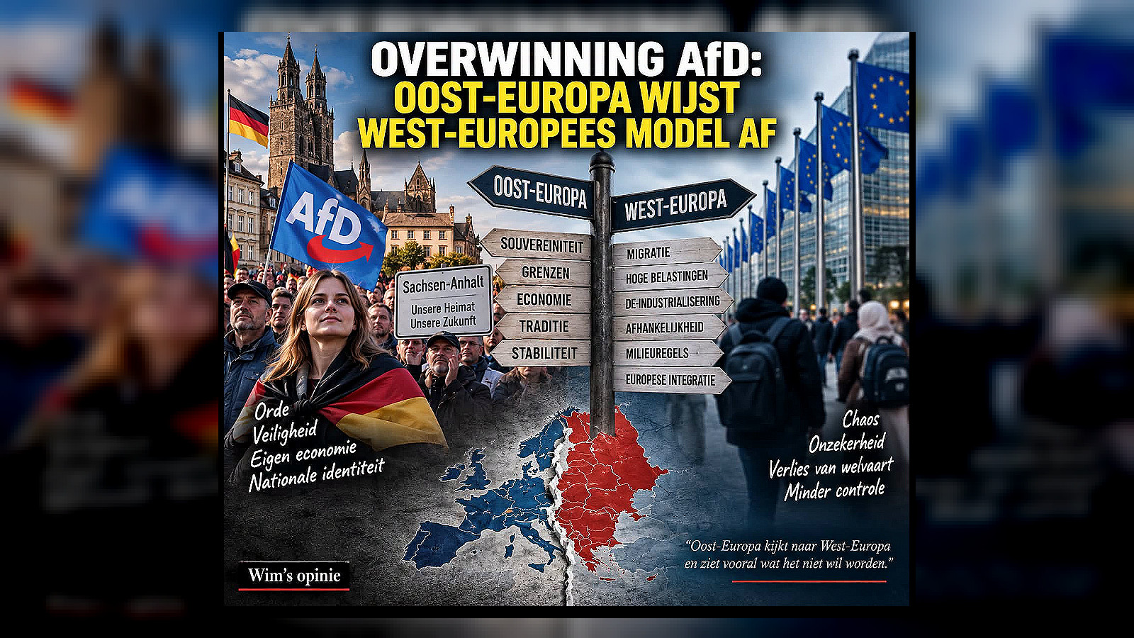 AfD wint in Saksen-Anhalt: een waarschuwing voor West-Europa